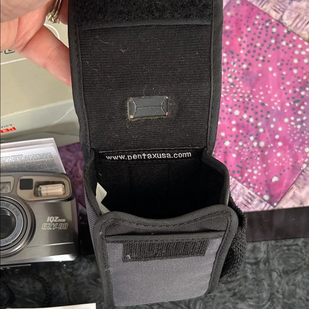 Pentax IQZoom EZY-80 Date Camera - Silver
